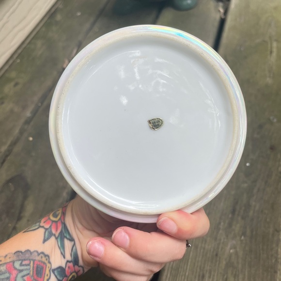 3/$30 💖 Iridescent Vintage Texas Roadmap Ashtray - Picture 6 of 7